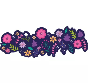 Farebné etnické ľudovo slovanské nálepky na nábytok - Tenstickers