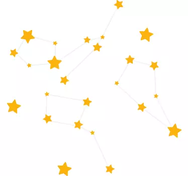 Nálepku súhvezdia na oblohe - Tenstickers