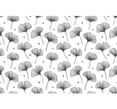 Nálepky na nábytok inšpirované listom ginka - Tenstickers