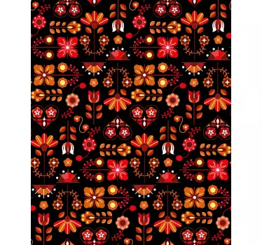 Nálepky na nábytok v živých botanických vzoroch - Tenstickers