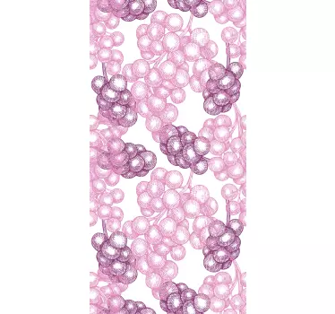Nálepky na nábytok elegantný vzor viniča - Tenstickers