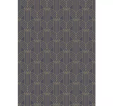 Nálepky s geo vzorom v štýle art deco na nábytok - Tenstickers