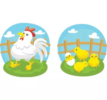 Sliepka s nálepkou pre mláďatá - Tenstickers