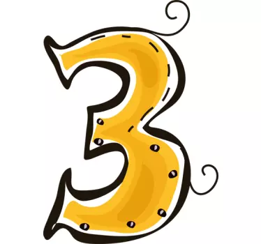 Nálepka číslo 3 - Tenstickers