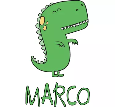 Dinosaurus personalizovaný menovkou - Tenstickers