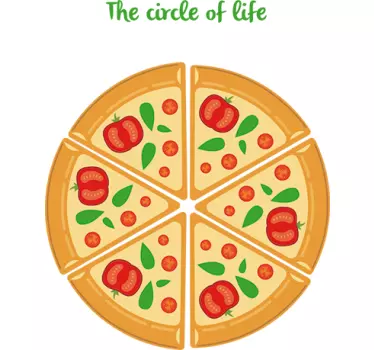 Nálepka na pizzu - Tenstickers