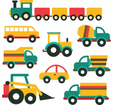 Nálepka na vozidlo s karikatúrou - Tenstickers