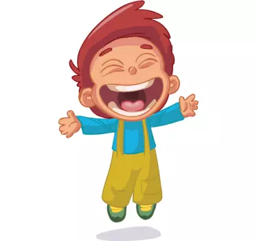 Nálepka pre skákanie a smiech - Tenstickers