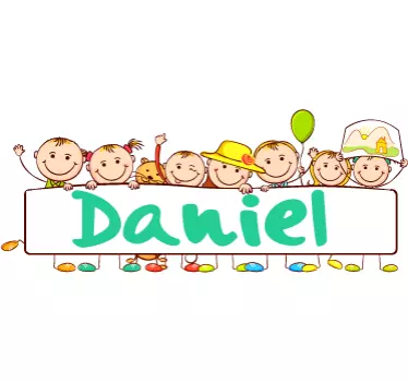 Nálepka s personalizovaným menom - Tenstickers