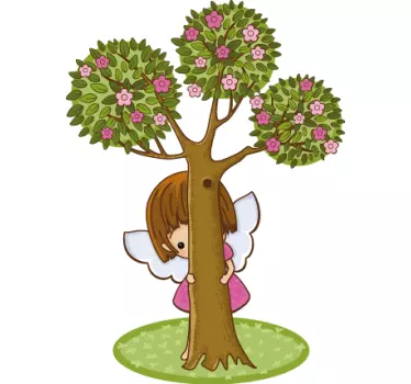 Nálepky pre deti plachý anjel - Tenstickers