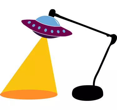 Nástenná lampa ufo - Tenstickers