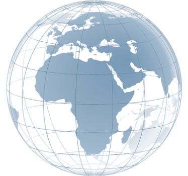 Priehľadná nálepka pre európu a afriku - Tenstickers
