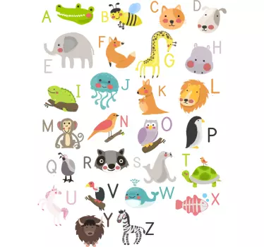 Samolepky na stenu pre zvieratá - Tenstickers