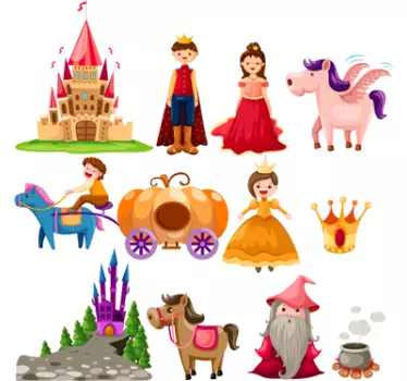 Samolepky príbehov pre deti - Tenstickers