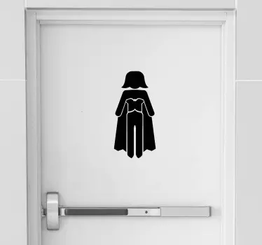 Samolepky na superhrdinu v kúpeľni - Tenstickers