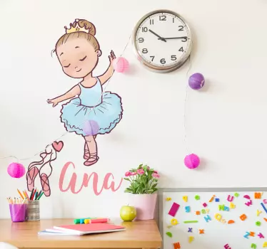 Samolepka na osobné balenie mena - Tenstickers