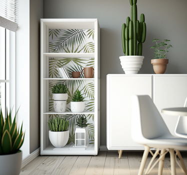 Nálepka na nábytok hojas palmera - Tenstickers