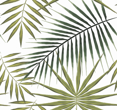 Nálepka na nábytok hojas palmera - Tenstickers