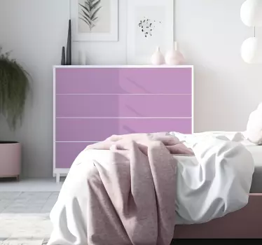 Nálepka na nábytok matte ružová - Tenstickers