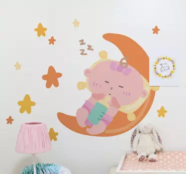 Balíček 11 hviezd s nálepkou na spanie pre deti - Tenstickers