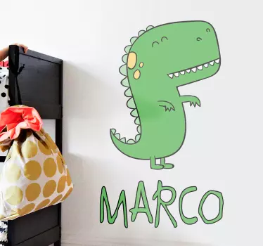 Dinosaurus personalizovaný menovkou - Tenstickers