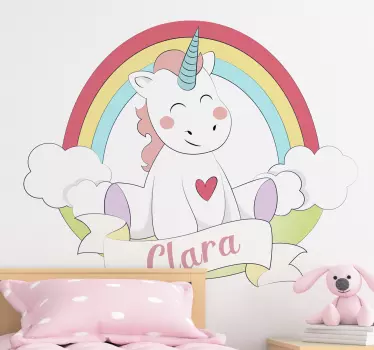 Dúha jednorožec rozprávka - Tenstickers