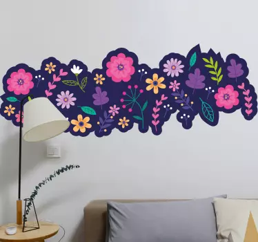 Farebné etnické ľudovo slovanské nálepky na nábytok - Tenstickers