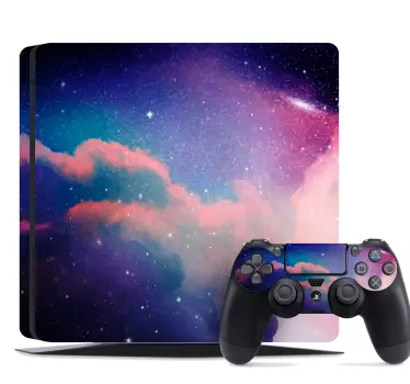 Galaktické hviezdy playstation 4 obtisky - Tenstickers