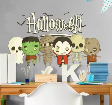 Horor halloween nápisy na stenu - Tenstickers