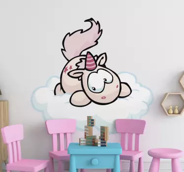 Jednorožec fantasy obtisky - Tenstickers