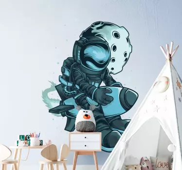 Kozmická nálepka s kozmickým priestorom - Tenstickers