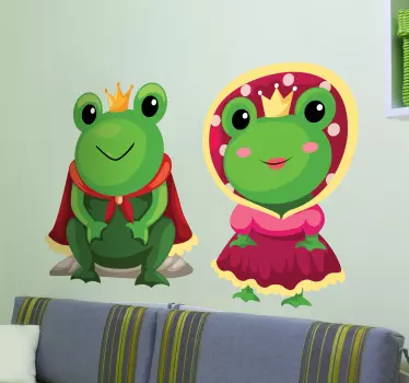 Kráľ a kráľovná žabích detí - Tenstickers