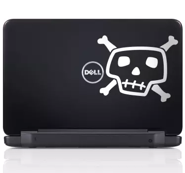 Lebka nálepky pre laptop - Tenstickers