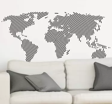 Moderný dizajn dekorácie obývacej izby - Tenstickers
