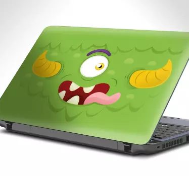 Monster laptop skin pre deti - Tenstickers
