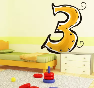 Nálepka číslo 3 - Tenstickers