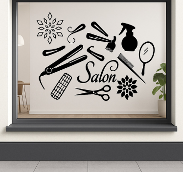 Nálepka estetická nástroje pre kozmetický salón - Tenstickers