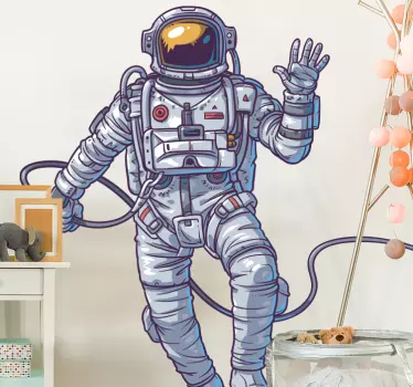 Nálepka na astronaut - Tenstickers