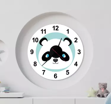 Nálepka na hodinky divých zvierat panda - Tenstickers