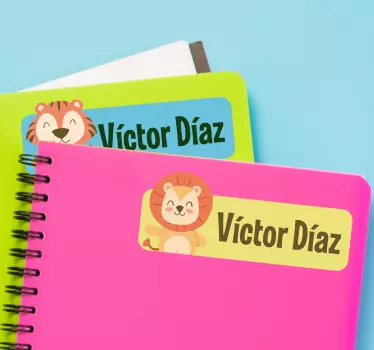 Nálepka na osobné notebooky pre zvieratá - Tenstickers