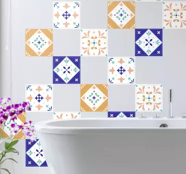 Nálepka na prenos klasických paletových obkladov - Tenstickers