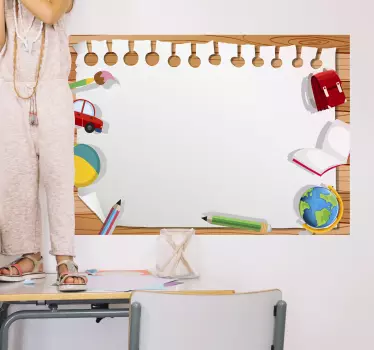 Nálepka na školskú tabuľu - Tenstickers