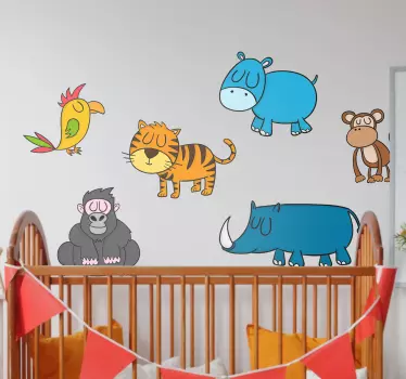 Nálepka na spanie zvierat - Tenstickers