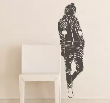 Nálepka na voľný čas pre dospievajúci model - Tenstickers