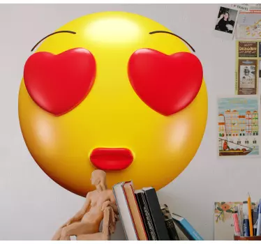 Nálepka pre bábätko s očami srdca - Tenstickers