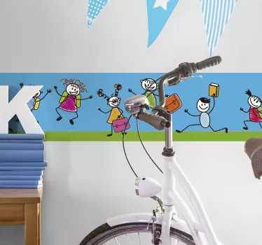 Nálepka pre deti baví - Tenstickers