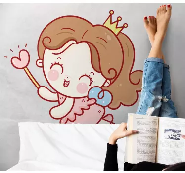 Nálepka pre deti Čarovná víla dieťa - Tenstickers