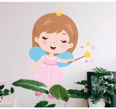 Nálepka pre deti magická víla dieťa - Tenstickers