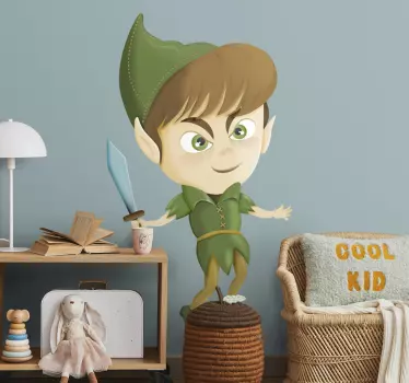Nálepka pre deti peter pan - Tenstickers
