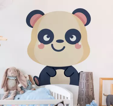Nálepka pre deti radosť z pandy - Tenstickers